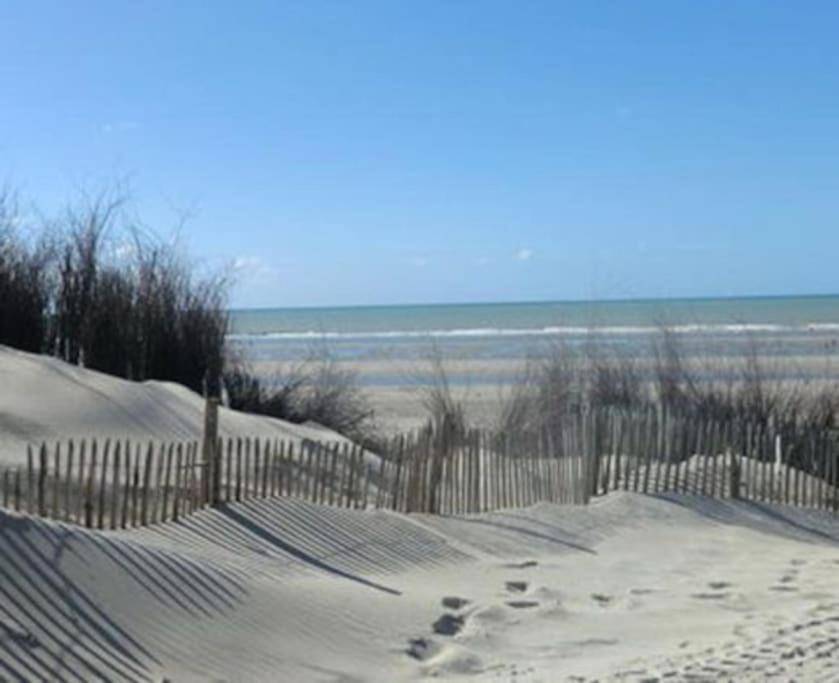 Jolie Maison Sur Golf, Proche Plage, Fort-Mahon Екстер'єр фото